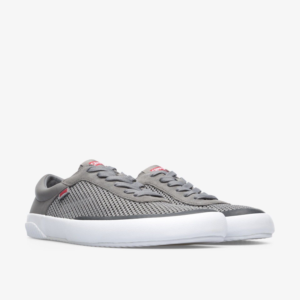 Camper Peu Rambla Grey - Camper Mens Sneakers ||1560-BGAJD||